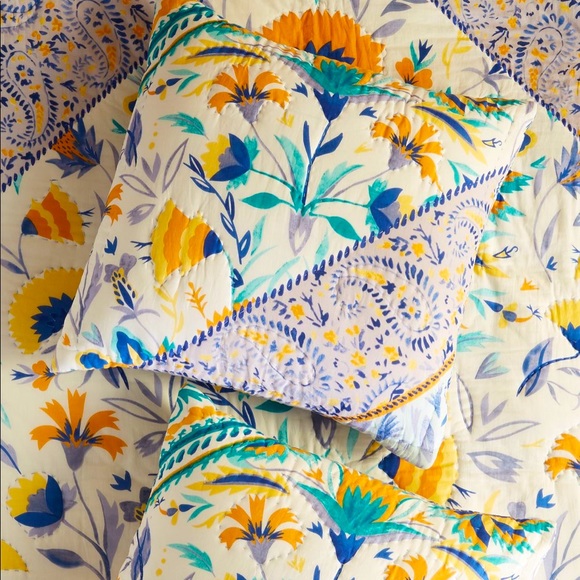 Anthropologie Elspeth King Quilt Set - Picture 5 of 7